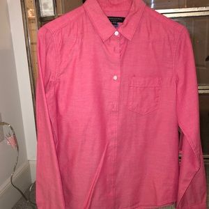 Light Red Women’s Button Down from Banana Republic